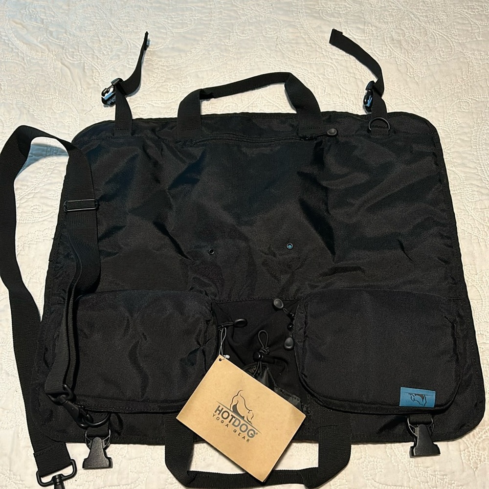 NWT Hotdog Yoga Gear Rollpack. Black. Never used. Perfect condition.